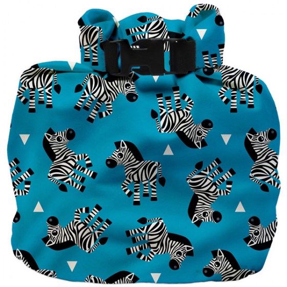 Taška na mokré plavky nebo použité plenky Zebra Crossing